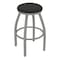 Holland Bar Stool Co 30" Swivel Bar Stool, Nickel Finish, Canter Iron Seat X802 - alternate 1